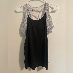 Zyia Built In Bra Tank Top Size Large